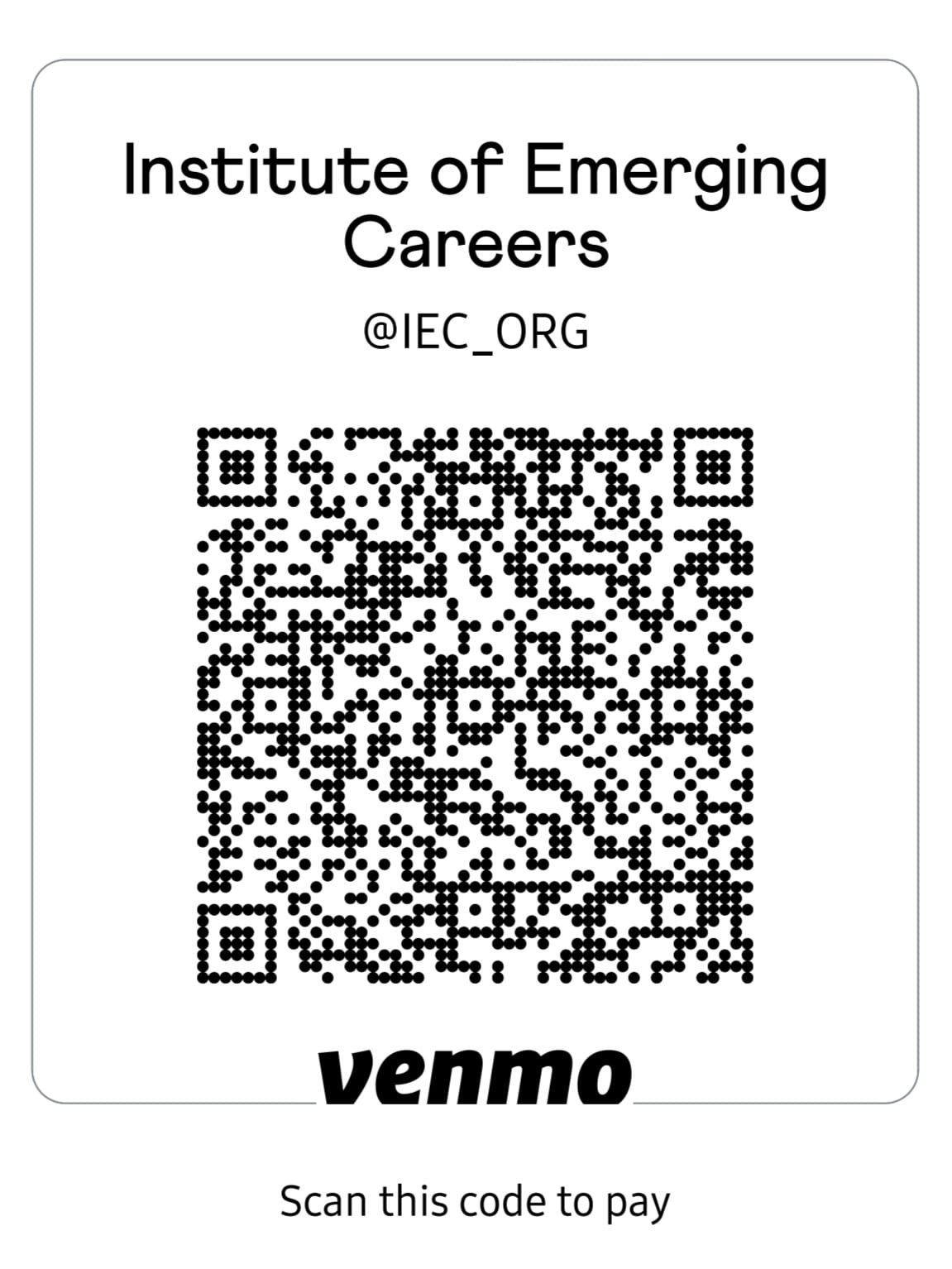 Venmo QR